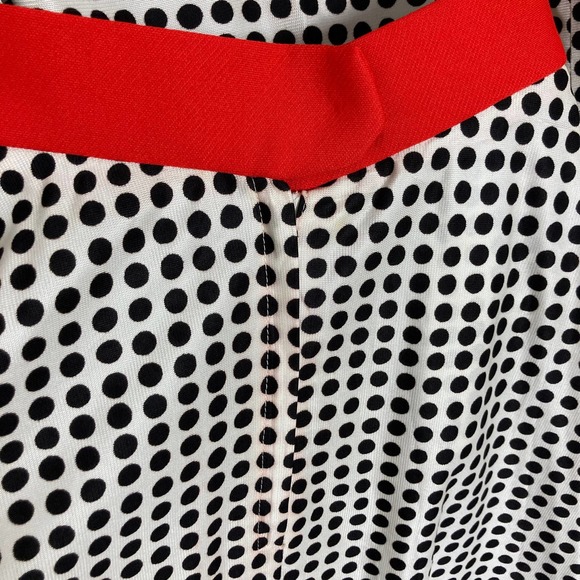 Vintage 70s Lilli Ann 3-Piece Suit Jacket Blazer Skirt Mod‎ Polka Dot // Size XS - Picture 9 of 10